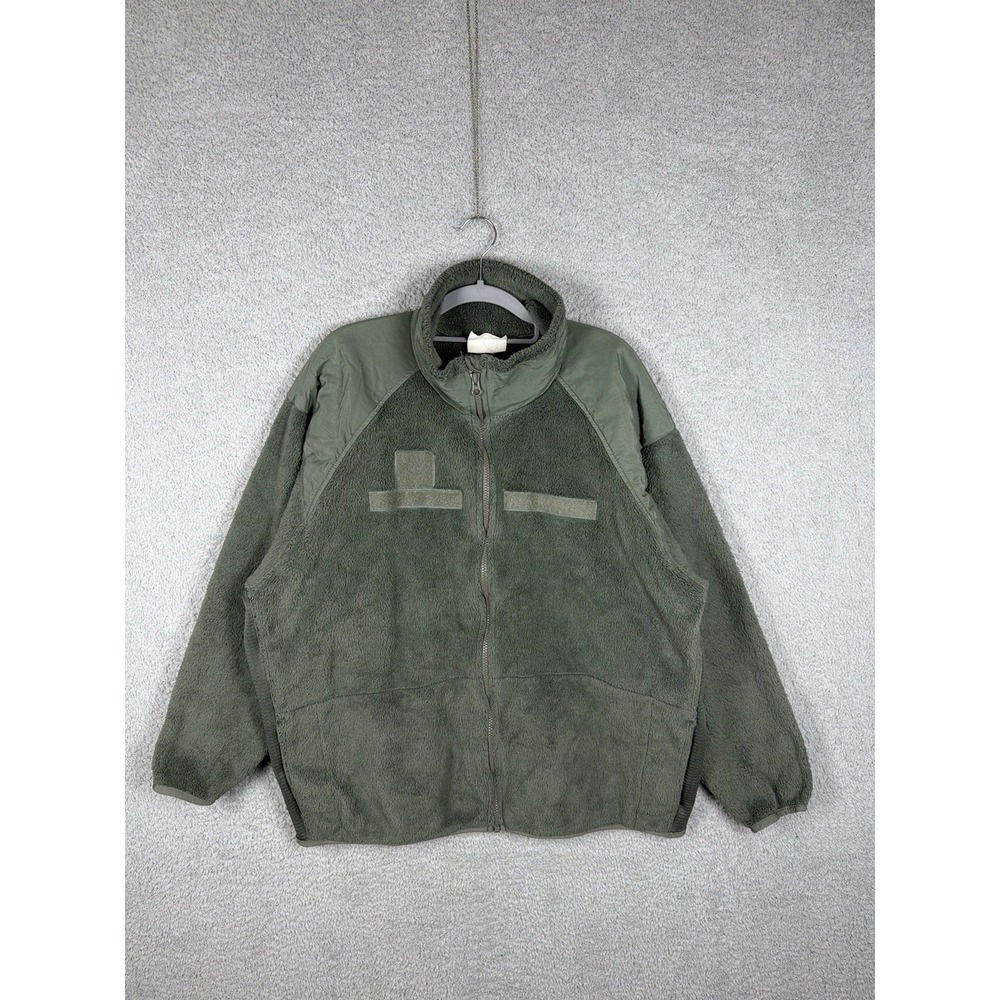 US Military Gen III 3 Fleece Jacket‎ Mens L REG Army Cold Weather Green Peckham